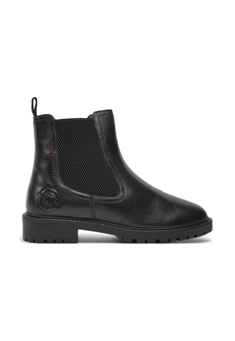 Botine dama -  25817 - Piele ecologica - Negru