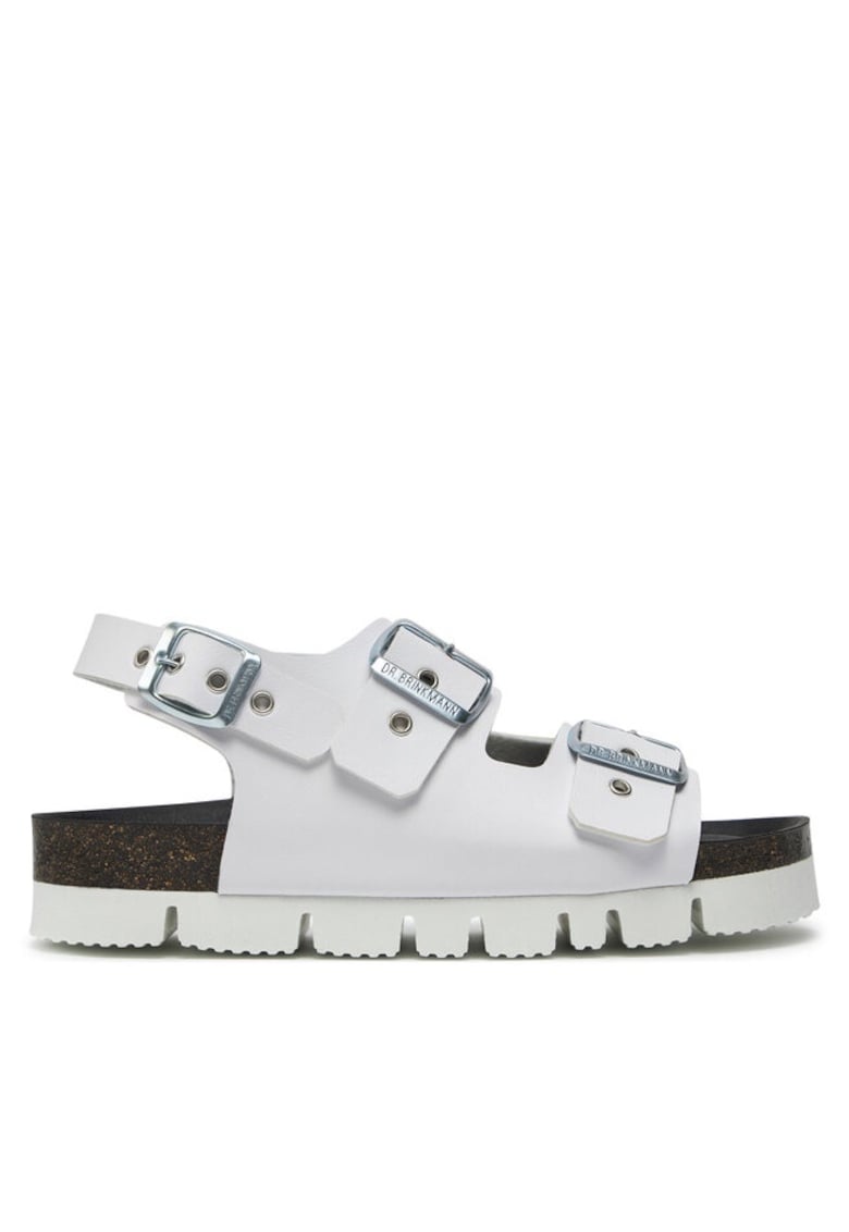 Sandale dama Brinkmann - 303787875 - Piele ecologica - Alb - Alb