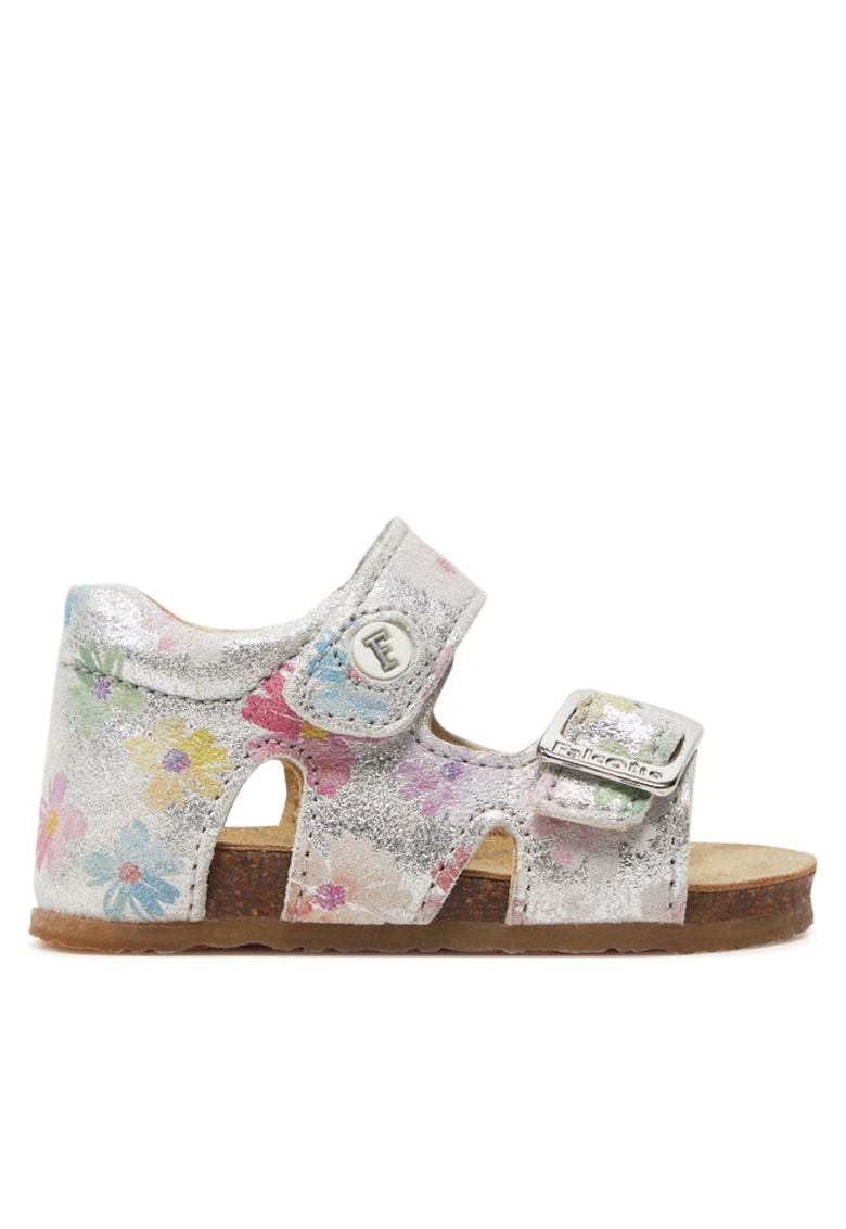 Sandale copii  303875367 - Piele naturala - Argintiu