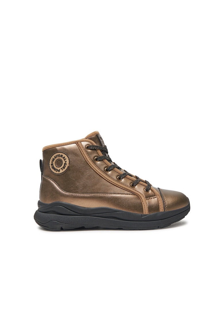 Ghete copii -  87890 - Piele naturala - Maro