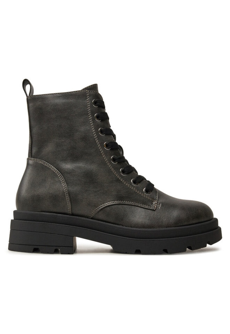 Ghete dama  304429194 - Piele ecologica - Gri - Gri