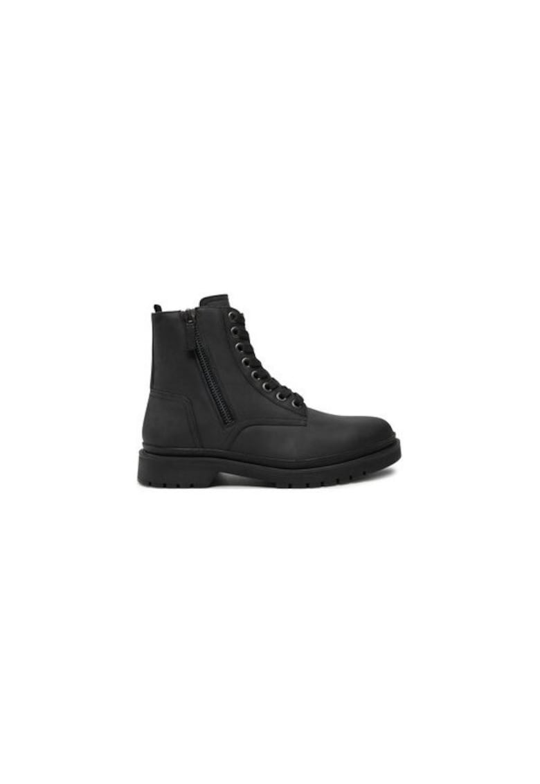 Cizme barbati  304430558 - Piele naturala - Negru - Negru
