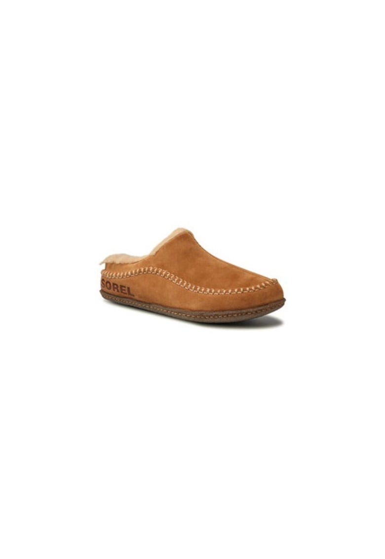 Papuci barbati  209525700 - Piele naturala - 40 EU - Maro
