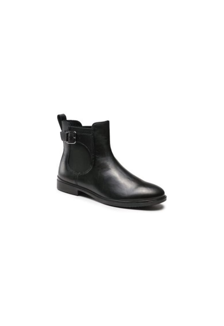 Ghete dama  303172121 - Piele naturala - Negru - Negru