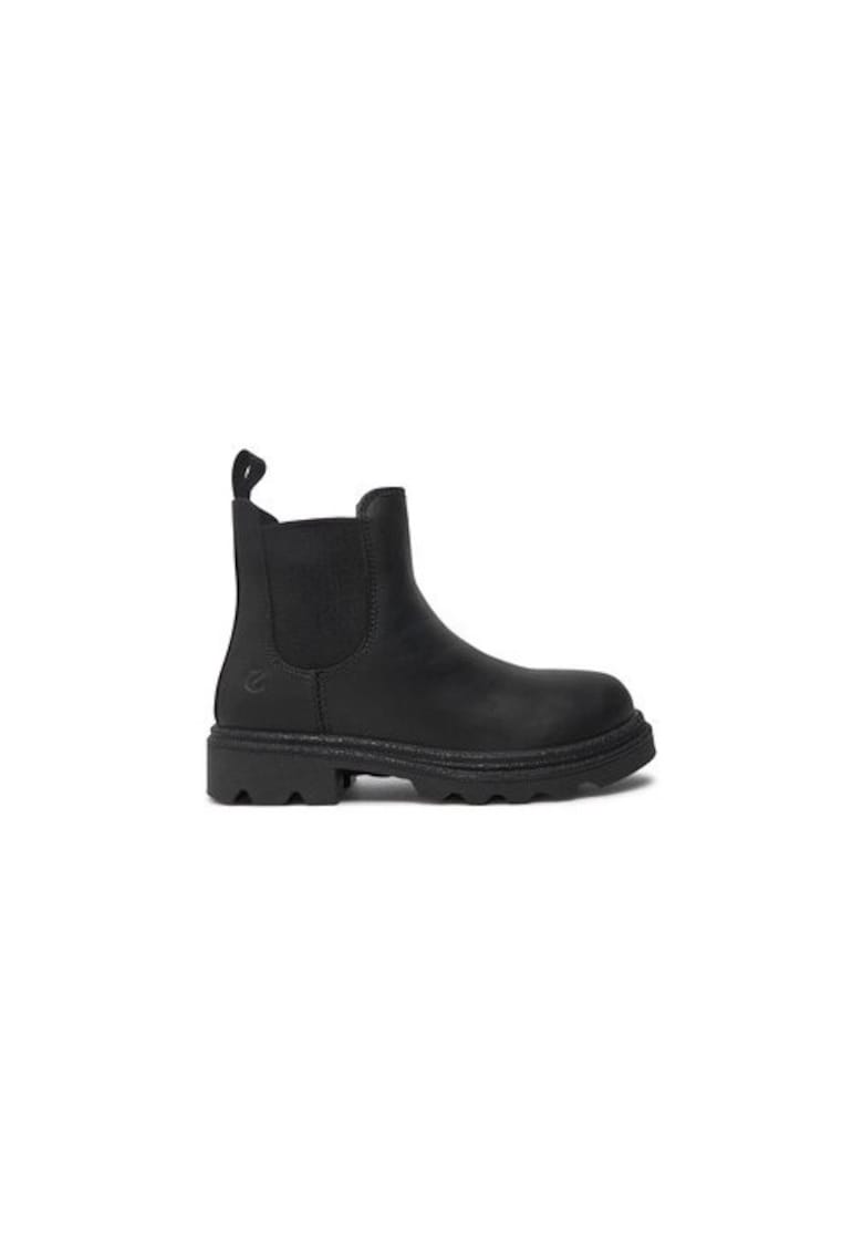 Ghete baieti  304341595 - Piele naturala - Negru - Negru