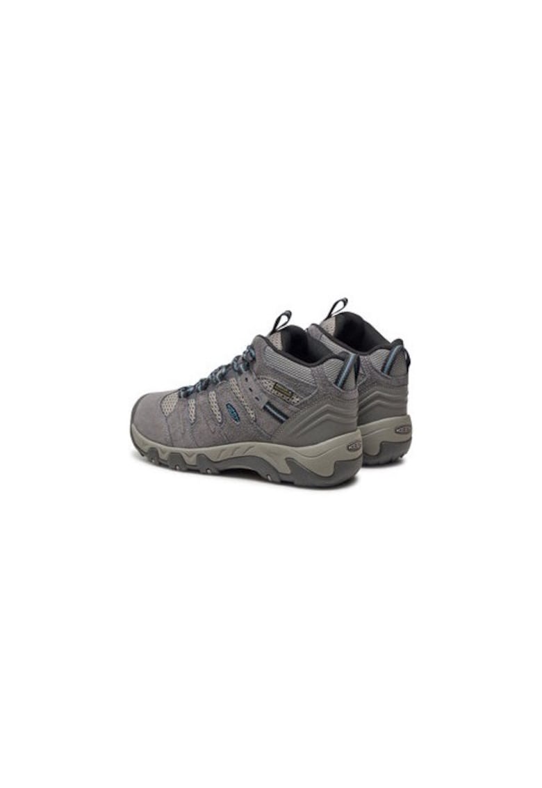 Bocanci trekking dama  304757808 - Piele naturala - Gri - Gri
