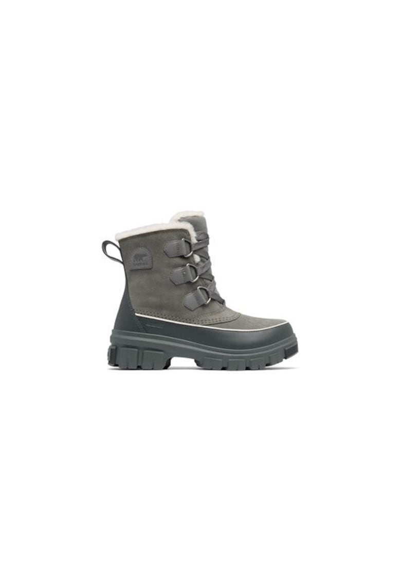 Ghete dama  304096860 - Piele naturala - Gri - Gri