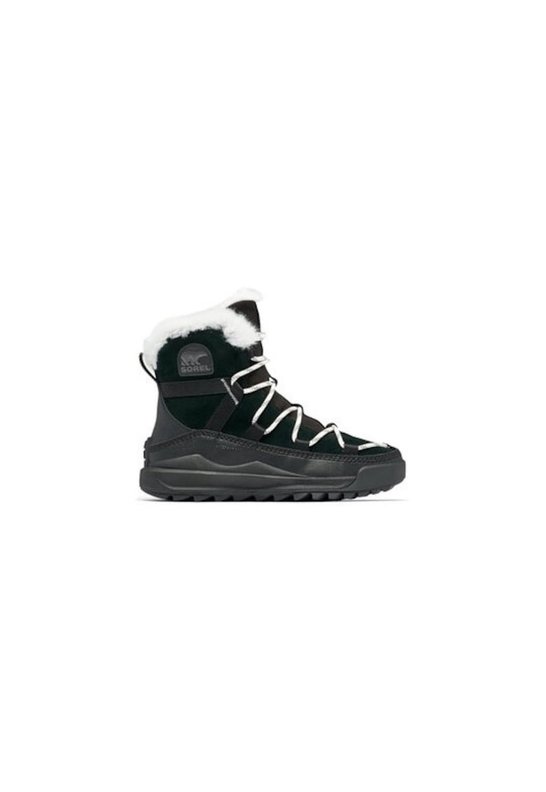 Ghete dama  304096105 - Piele naturala - Negru - Negru