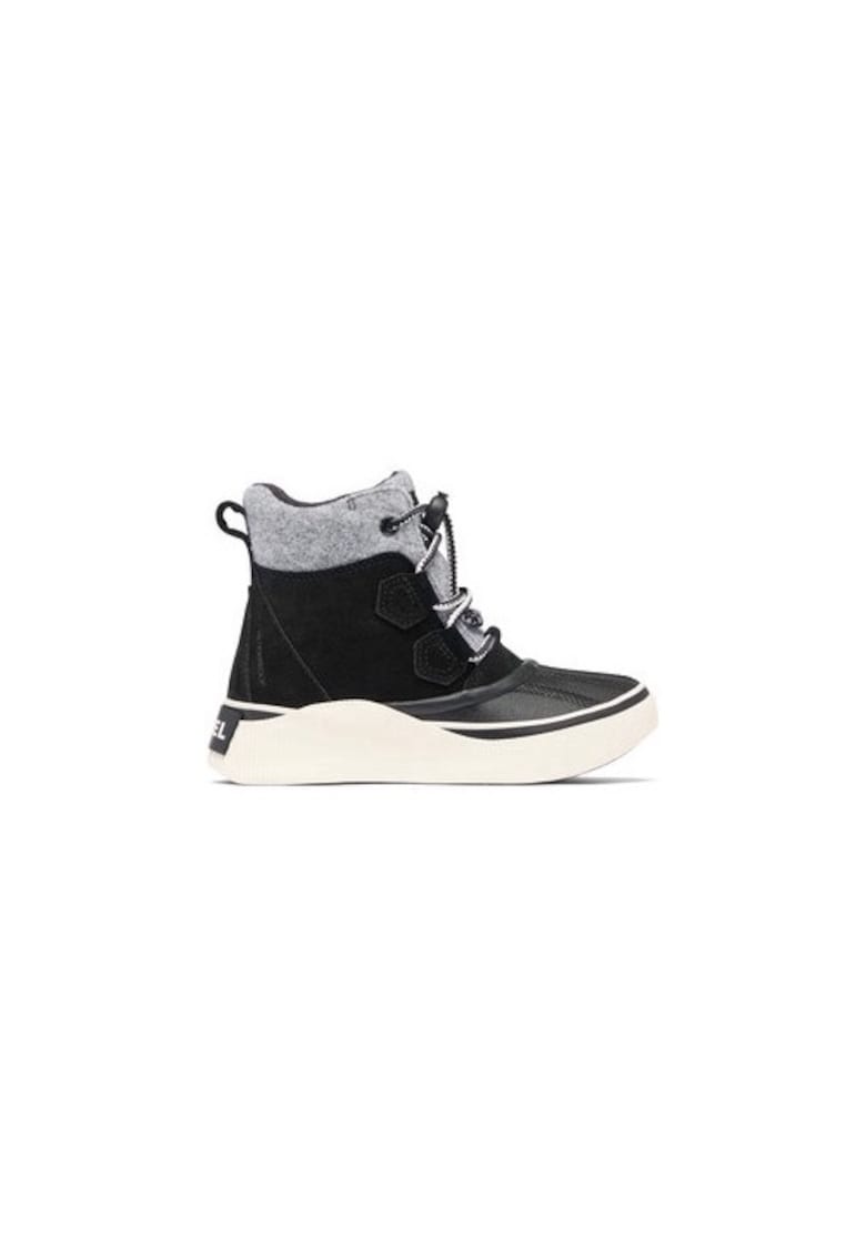 Ghete baieti  304096716 - Piele naturala - Negru - Negru