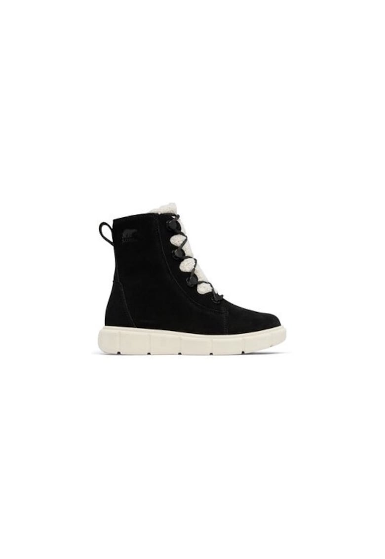 Ghete dama  304095863 - Piele naturala - 36 EU - Negru