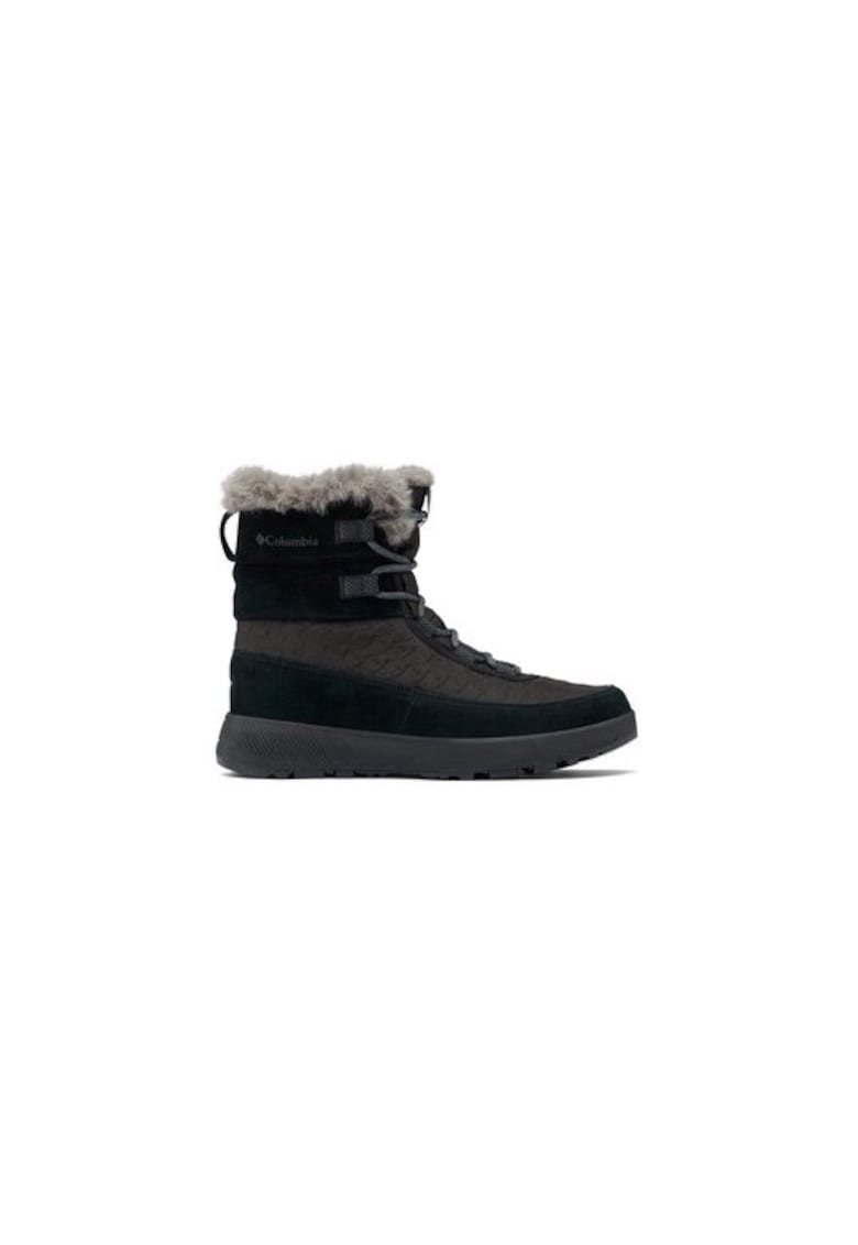Ghete dama  303982065 - Piele naturala - Negru - Negru