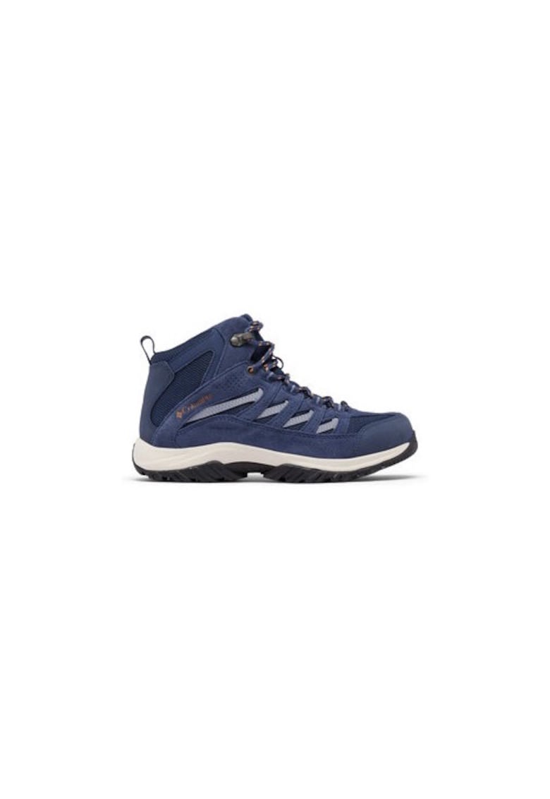 Bocanci trekking dama  303977894 - Textil - Albastru - Albastru