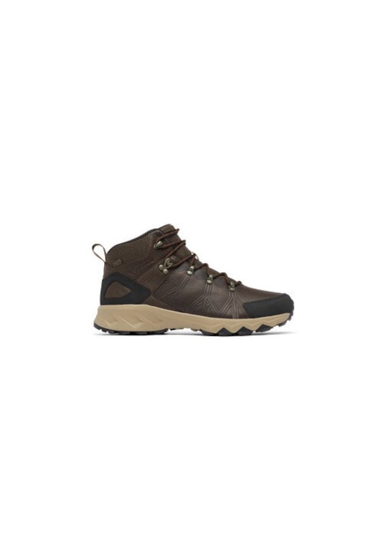 Bocanci trekking barbati  303981990 - Piele naturala - Maro - Maro