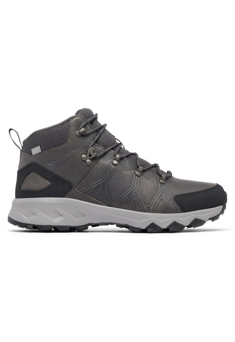 Bocanci trekking barbati  303982003 - Piele naturala - Gri - Gri