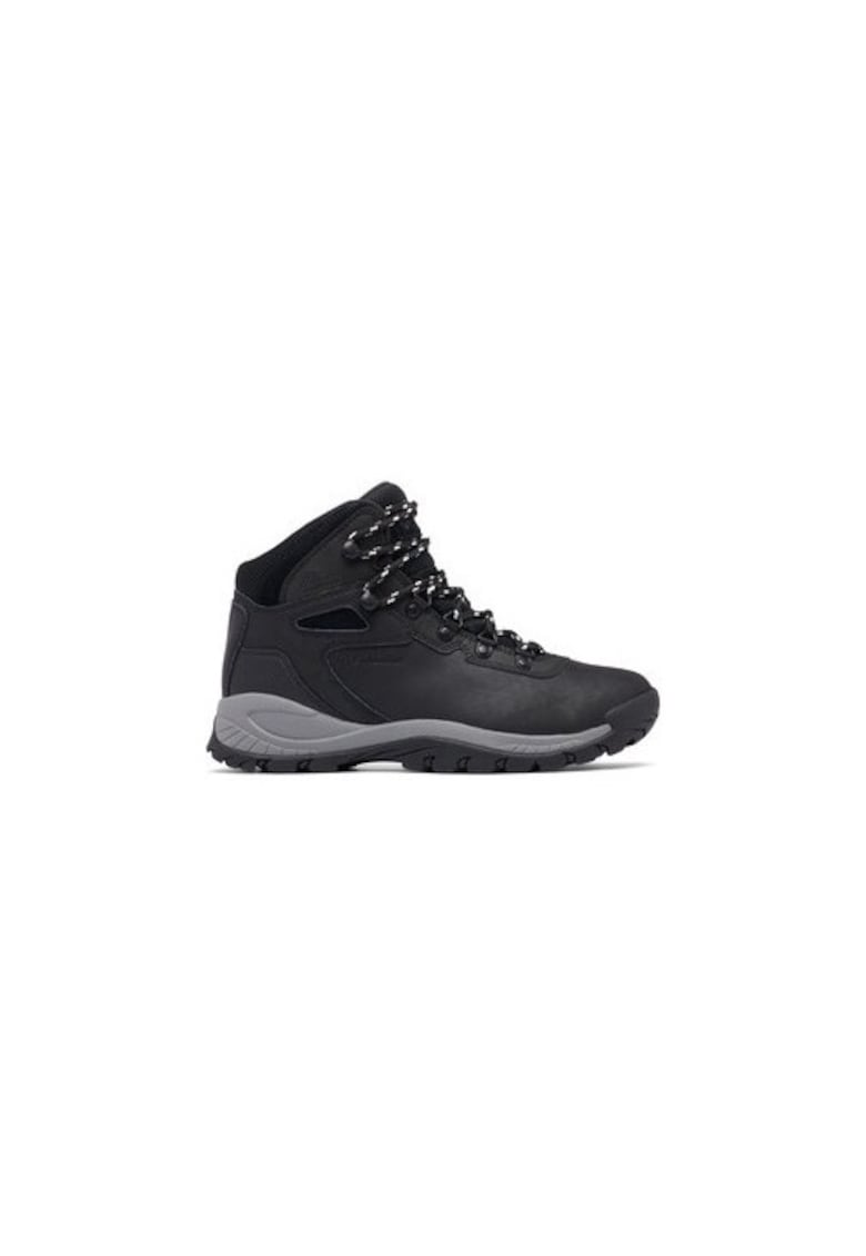 Bocanci trekking dama  303977696 - Piele naturala - Negru - Negru