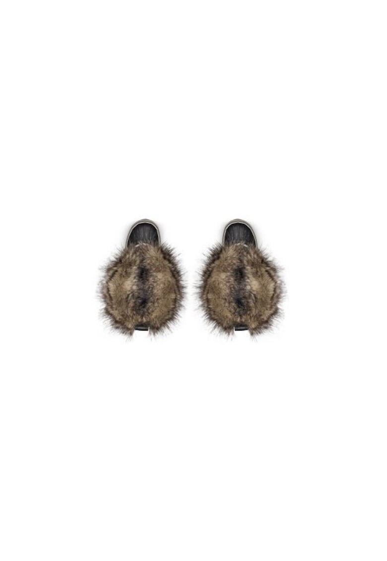 Ghete dama  304097355 - Piele naturala - Negru - Negru