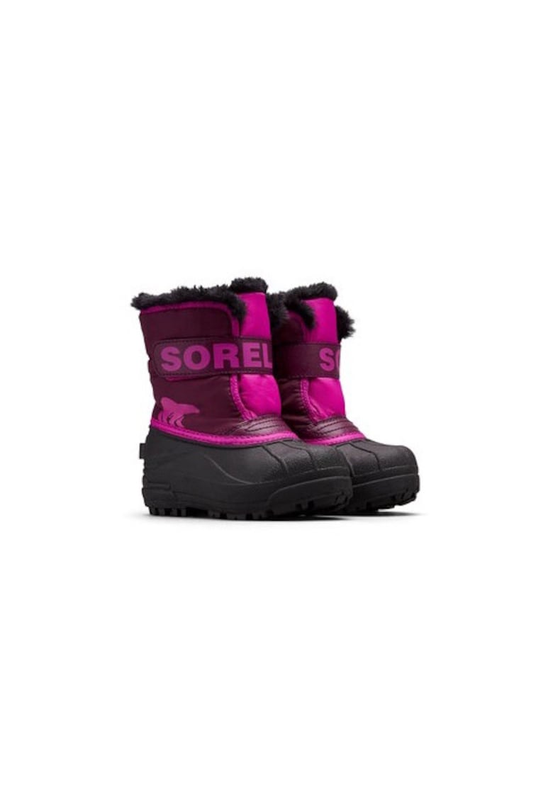 Ghete fete  304097140 - Textil - Rosu - Rosu
