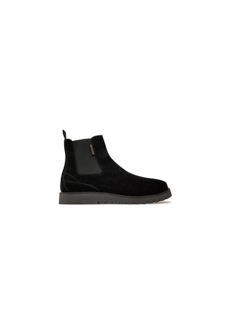 Ghete dama  304341915 - Piele naturala - Negru - Negru