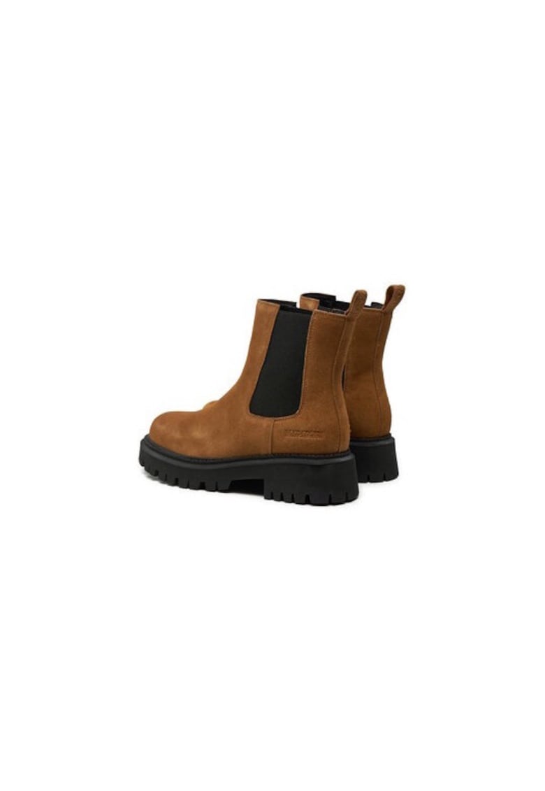 Ghete dama  304342066 - Piele naturala - 41 EU - Maro