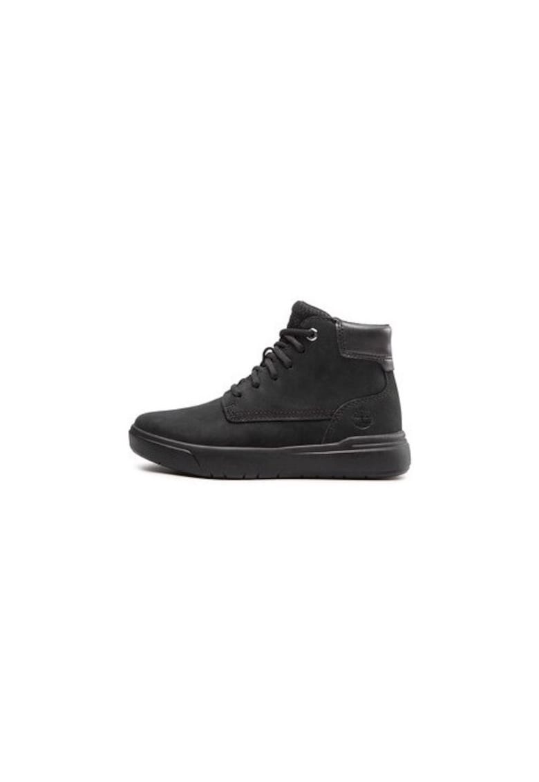 Ghete baieti  301435365 - Piele naturala - Negru - Negru