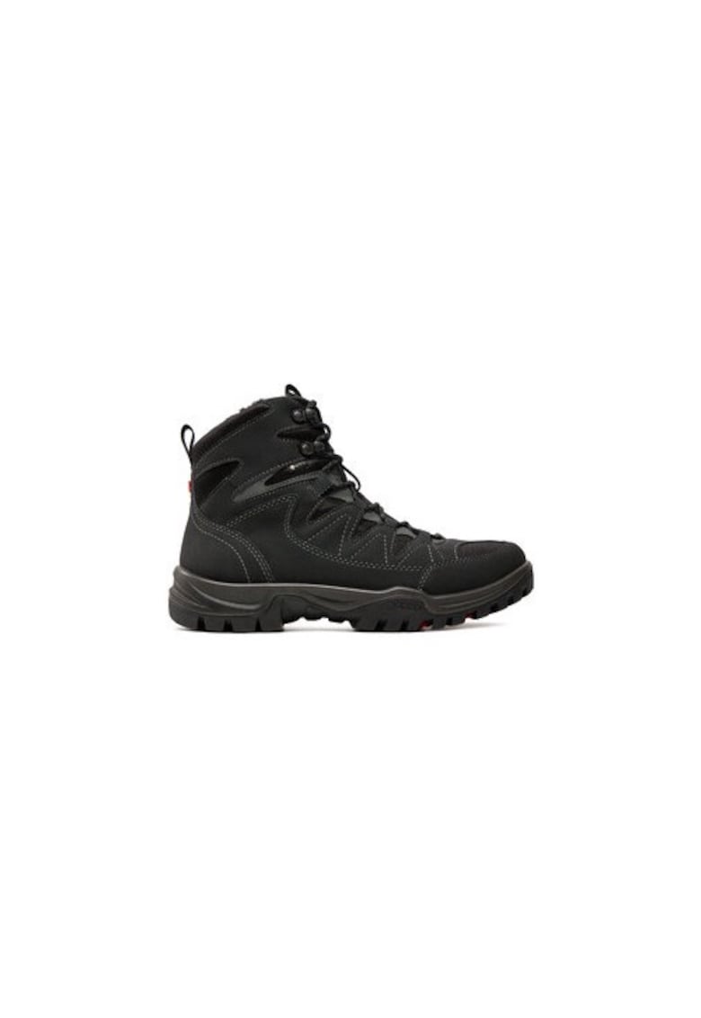 Bocanci trekking barbati  198731069 - Sintetic - Negru - Negru