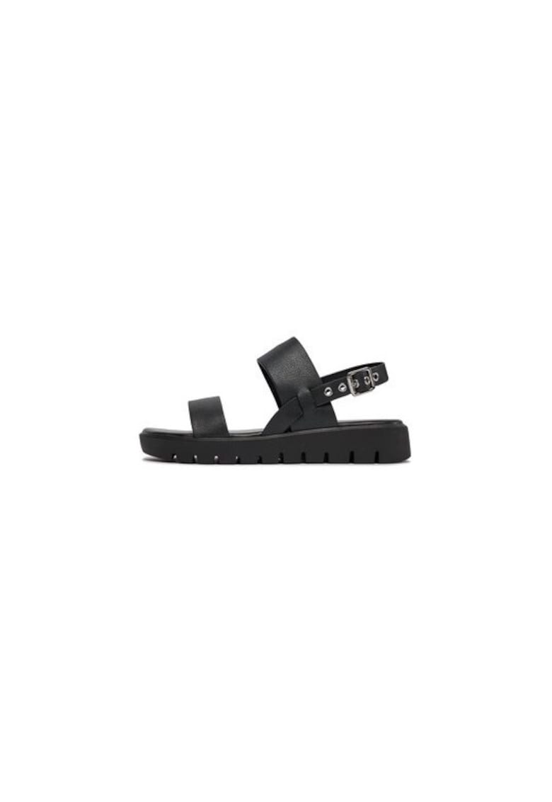 Sandale dama  303707095 - Piele ecologica - Negru - Negru