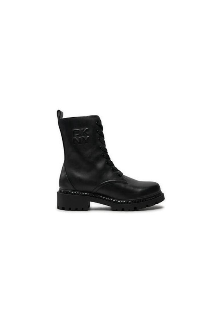 Ghete dama  304487361 - Piele naturala - Negru - Negru