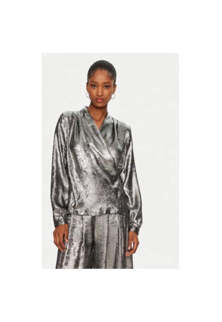 Bluza dama -  305018137 - Poliester - Argintiu - Argintiu