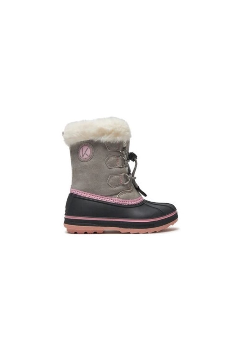 Ghete fete  304342424 - Piele ecologica - Gri - Gri