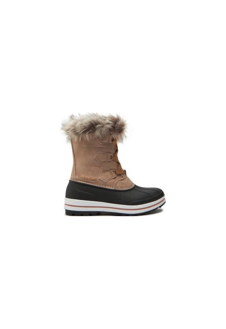 Ghete dama  304342547 - Piele ecologica - Bej - Bej