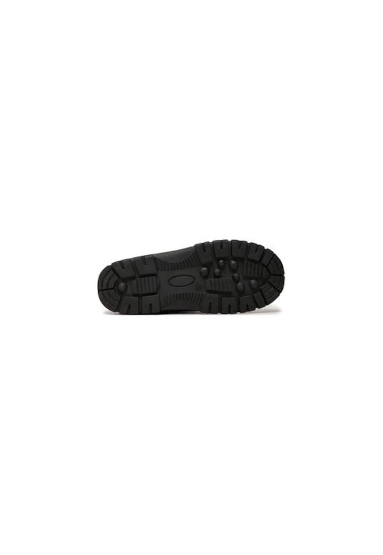 Ghete dama  304392405 - Piele ecologica - Negru - Negru
