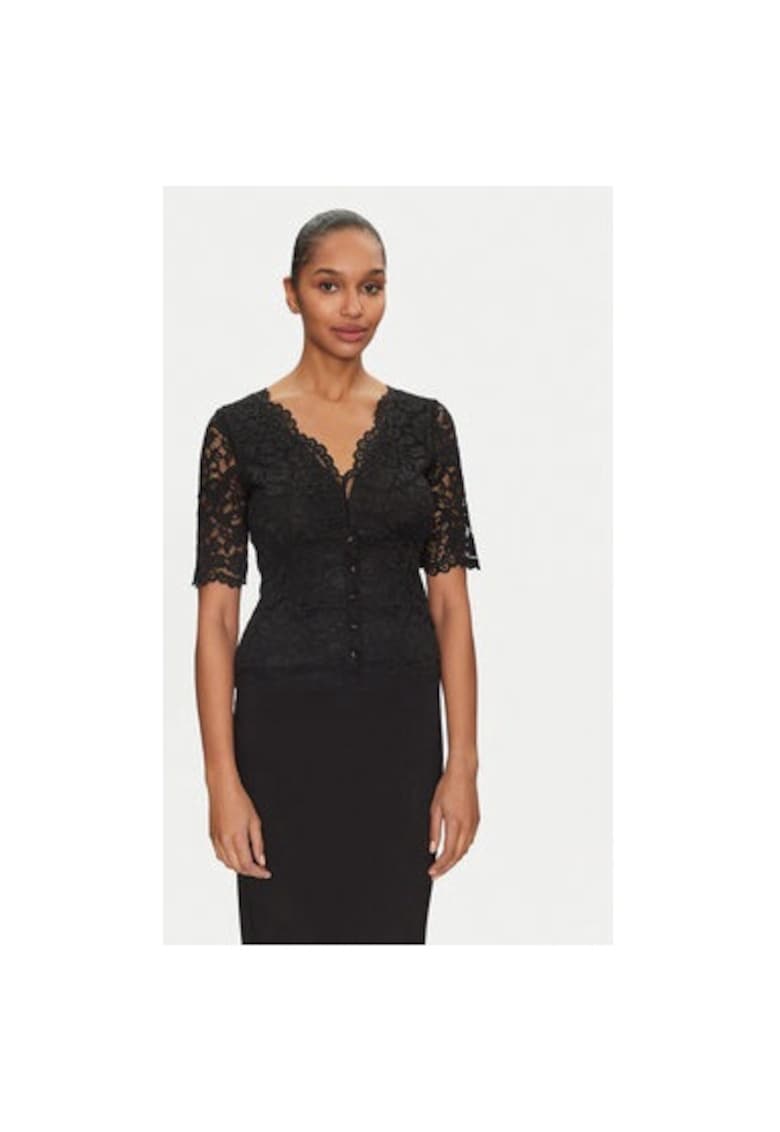 Bluza dama -  305253576 - Poliamida/Viscoza - Negru - Negru
