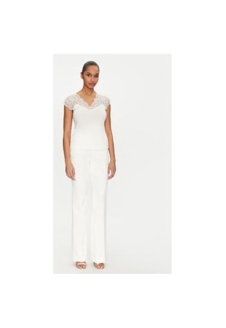Bluza dama -  305252937 - Poliester/Viscoza - Alb - Alb