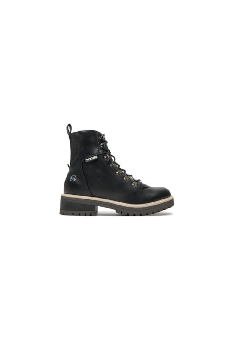 Ghete dama  304392504 - Piele ecologica - Negru - Negru
