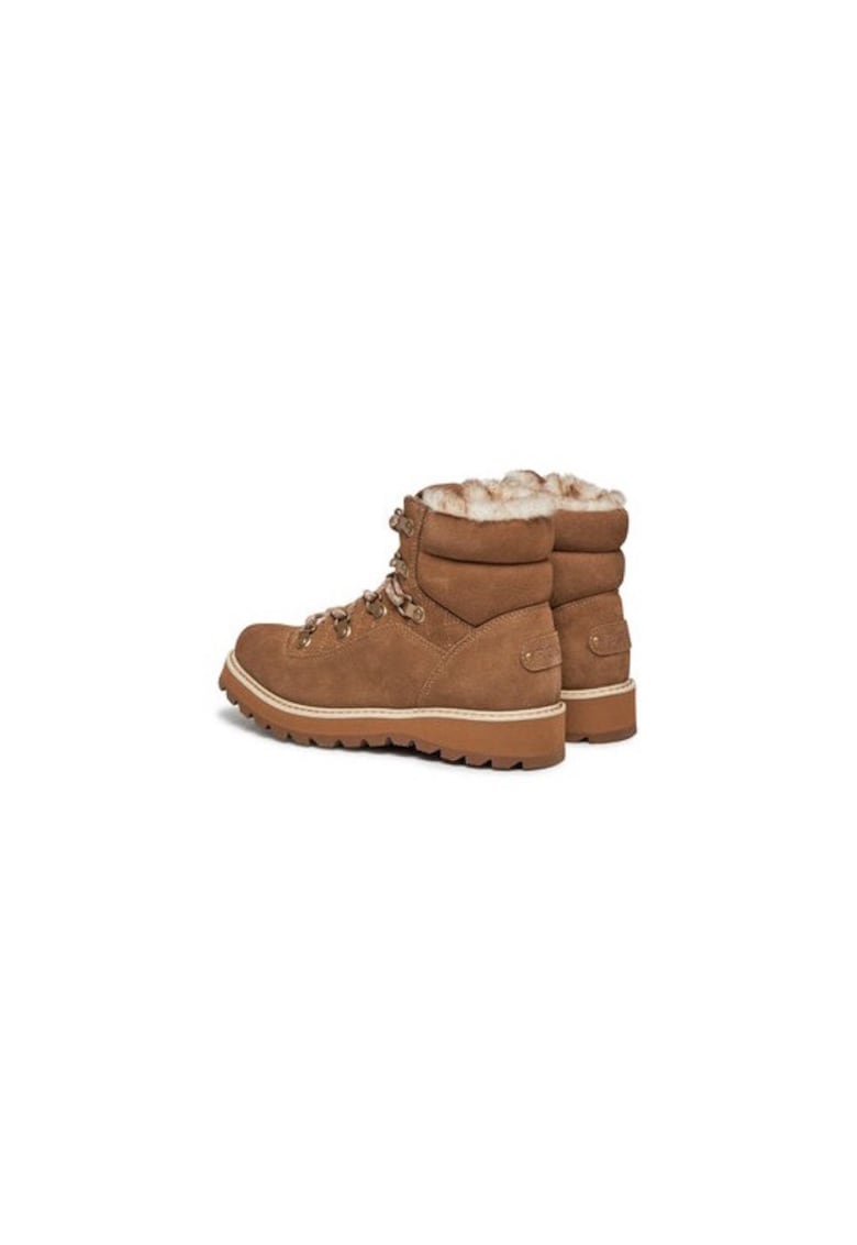 Ghete dama  303983345 - Piele naturala - Maro - Maro