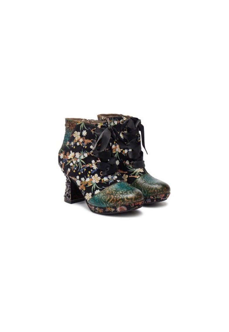 Ghete dama  304356353 - Piele naturala - Verde - Verde