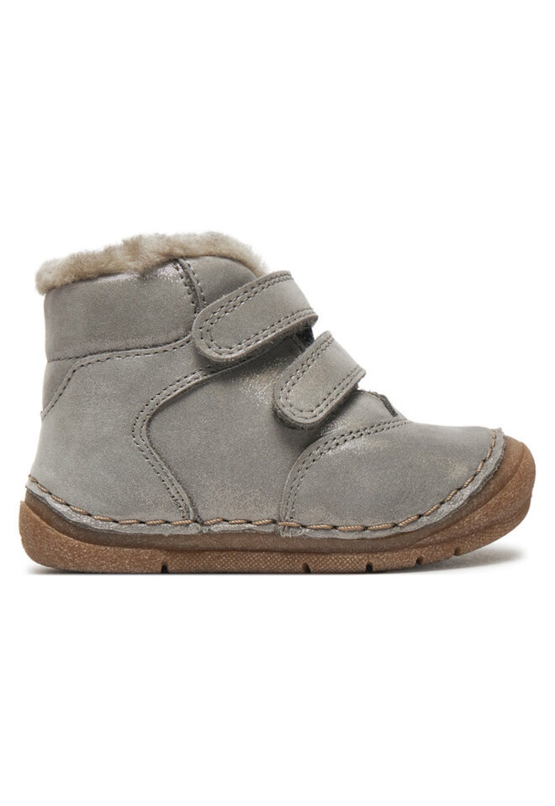 Ghete fete  304390586 - Piele naturala - Gri - Gri