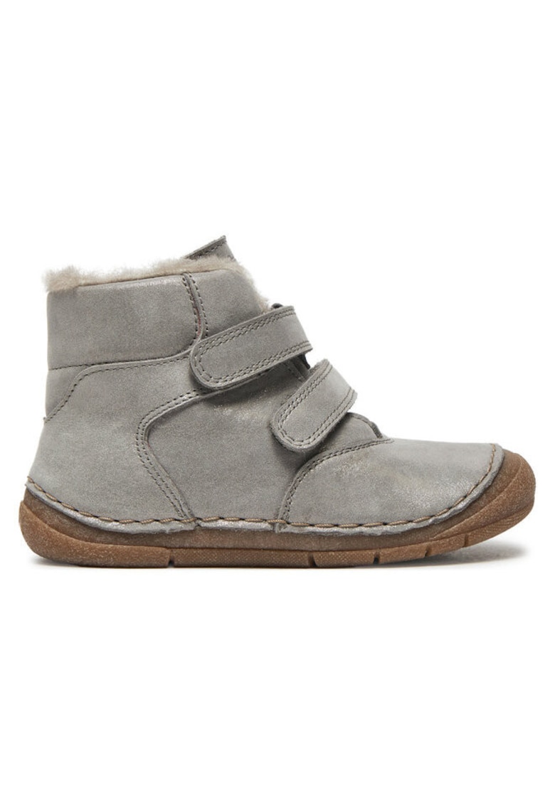 Ghete fete  304390593 - Piele naturala - Gri - Gri