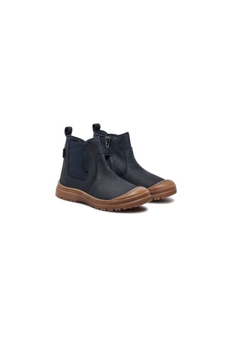 Ghete baieti  304390128 - Piele naturala - Albastru - Albastru