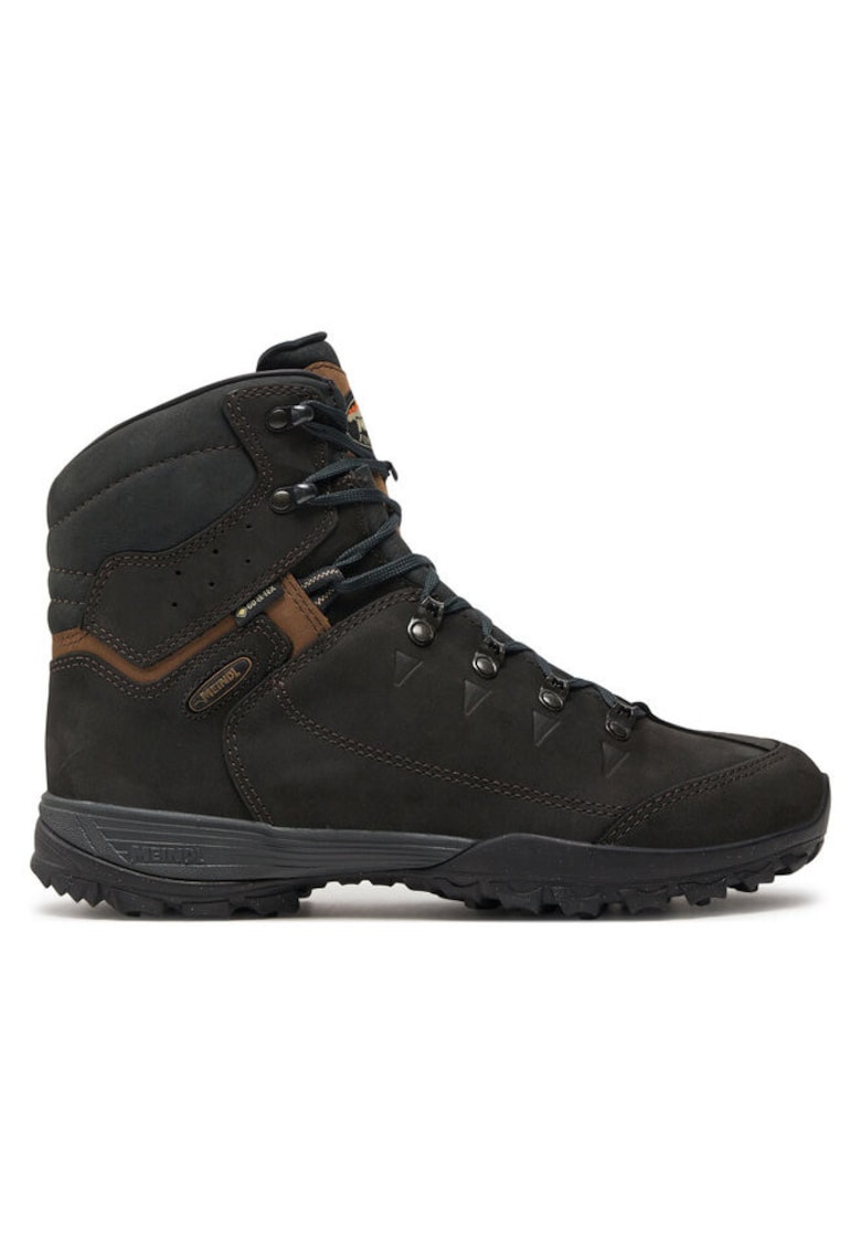Bocanci trekking barbati  199784965 - Sintetic - Negru - Negru