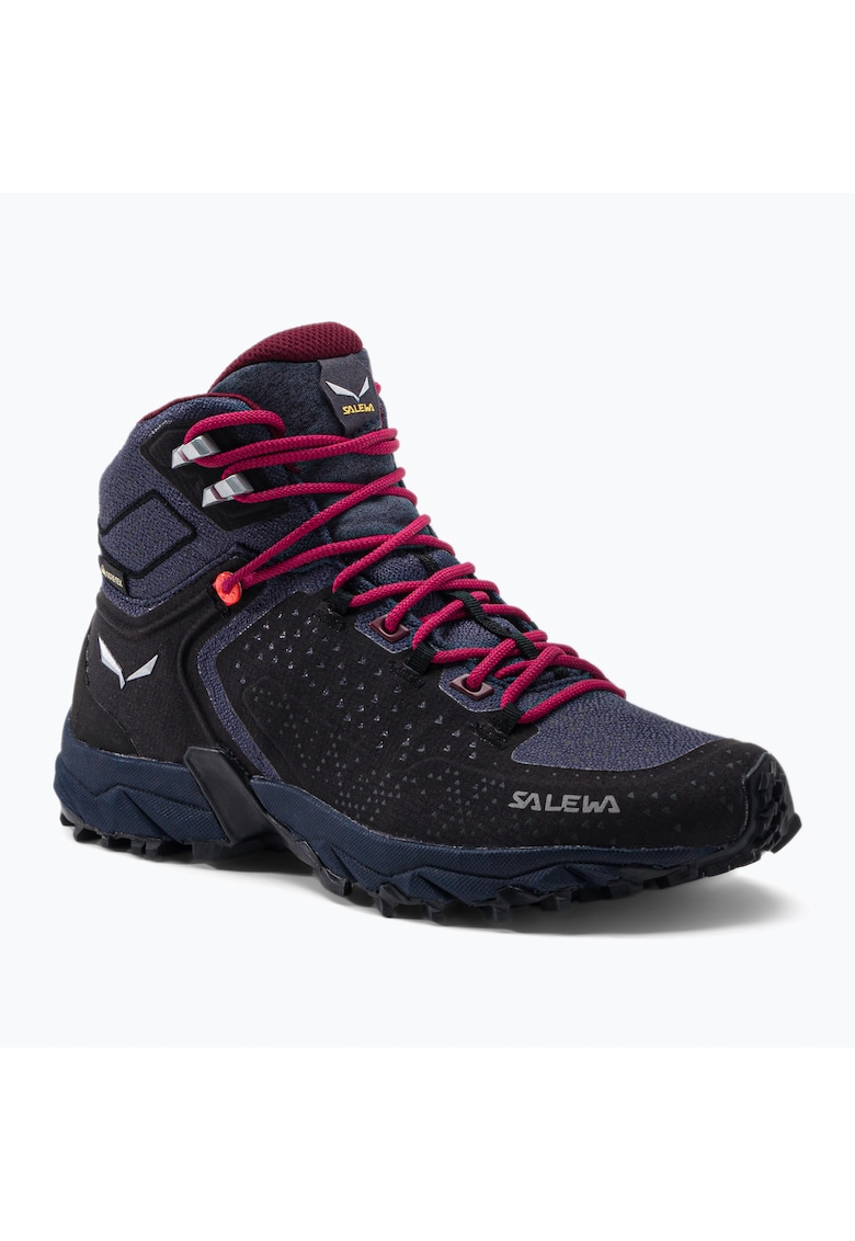 Ghete de trekking pentru femei -  Textil - Gri/Negruqqq - Negru/Gri