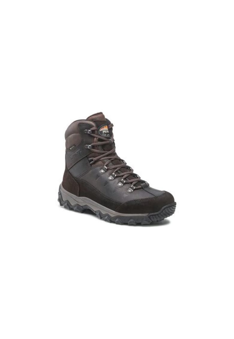Bocanci trekking barbati  300994429 - Piele naturala - Maro - Maro