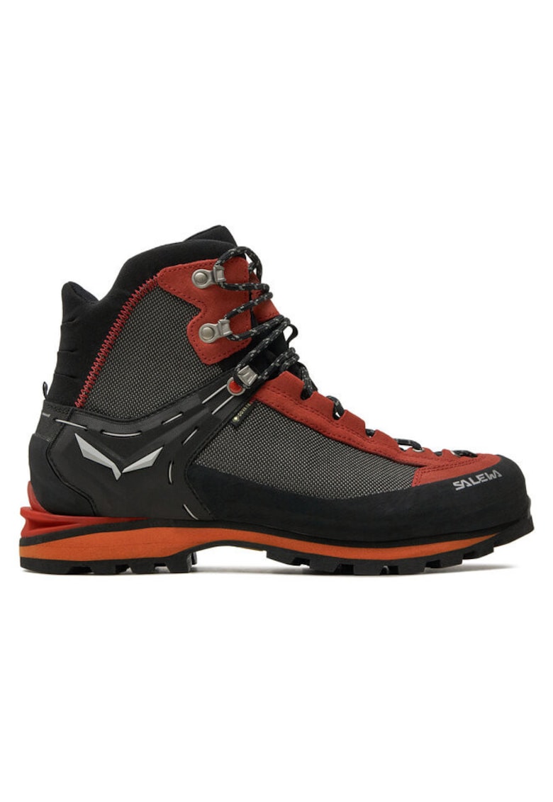 Bocanci trekking barbati  199877315 - Sintetic - Negru - Negru