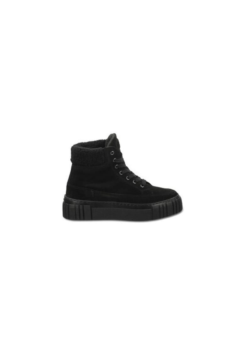 Ghete dama  304401350 - Piele naturala - Negru - Negru