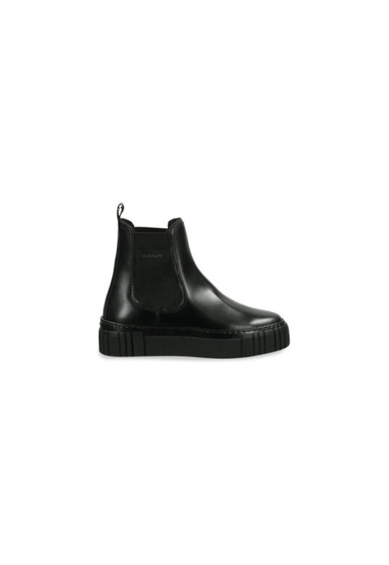 Ghete dama  304401589 - Piele naturala - Negru - Negru