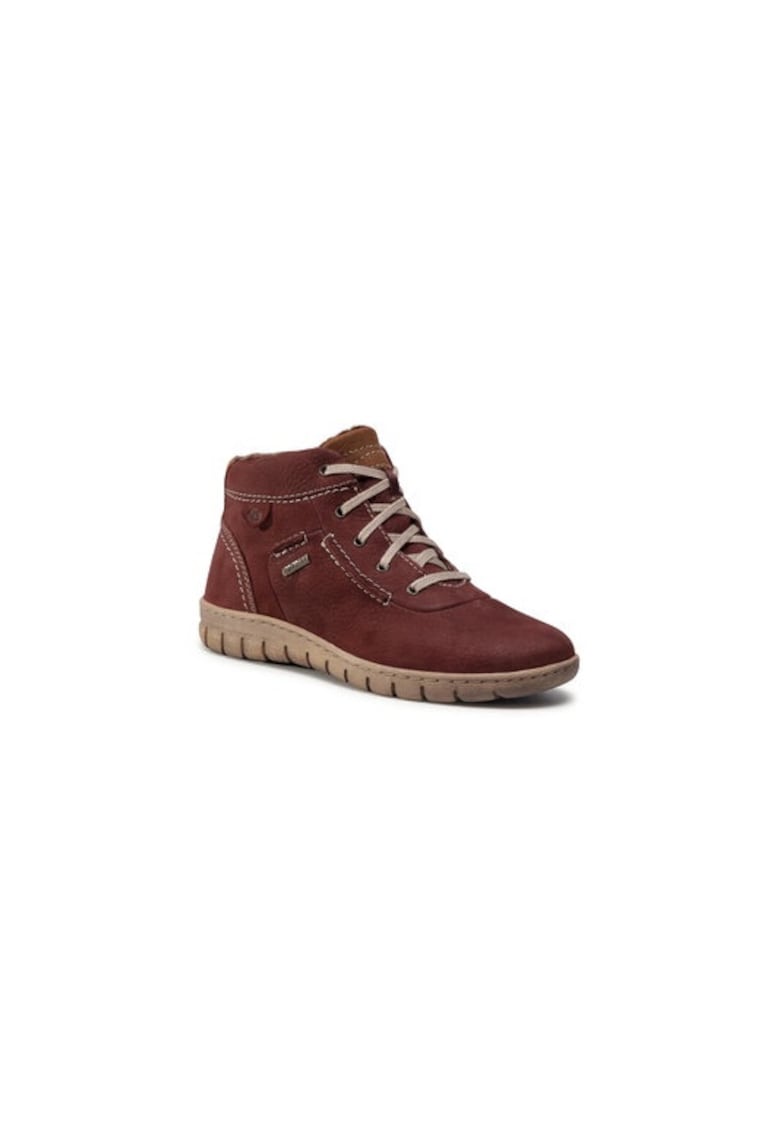 Ghete dama  207444935 - Piele naturala - Rosu - Rosu