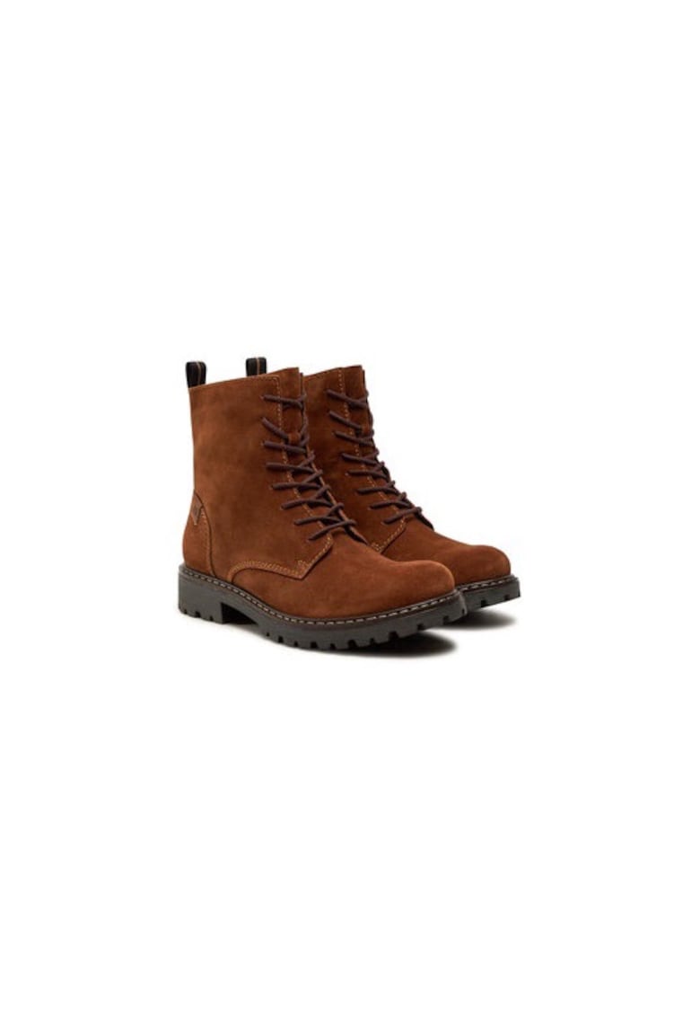 Ghete dama  304276361 - Piele naturala - Maro - Maro