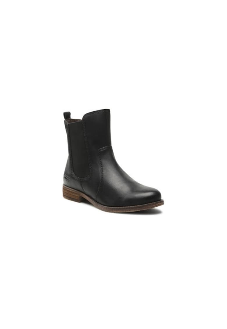 Ghete dama  300932605 - Piele naturala - Negru - Negru