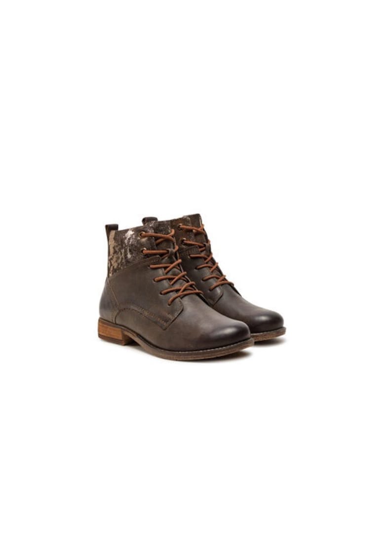 Ghete dama  304276521 - Piele naturala - Maro - Maro