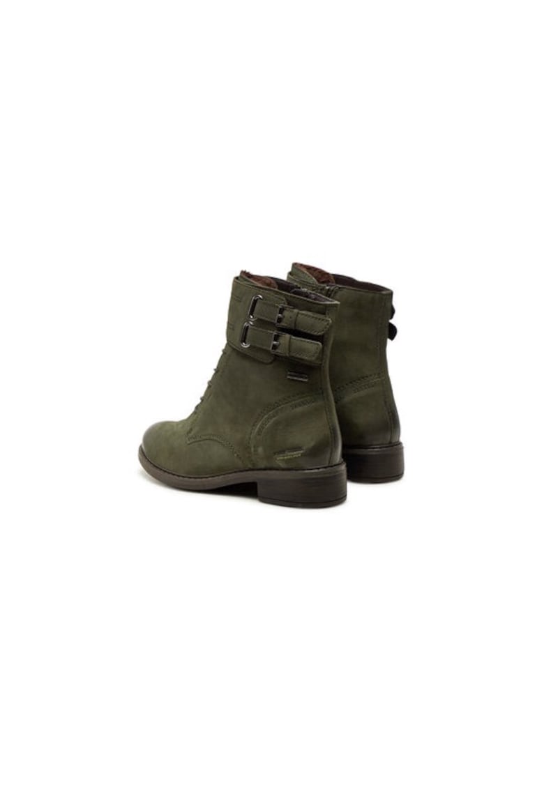 Ghete dama  304276415 - Piele naturala - Verde - Verde